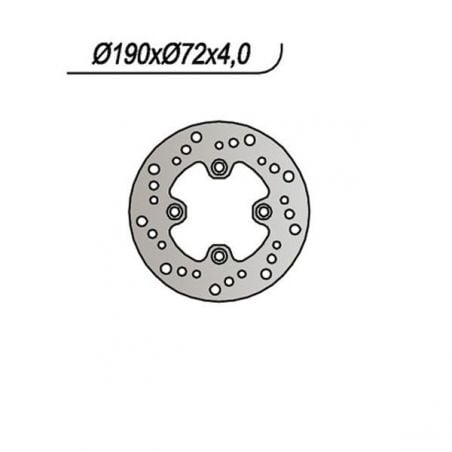 DISCO FRENO ANT. HONDA CH Elite/Spacy 250