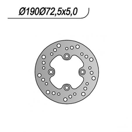 DISCO FRENO ANT. HONDA CN Helix/Spazio (MF02) 250 86/99