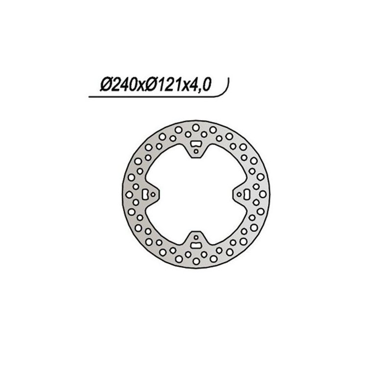 DISCO FRENO POST. HONDA CRF R (ME12) 250 22/23