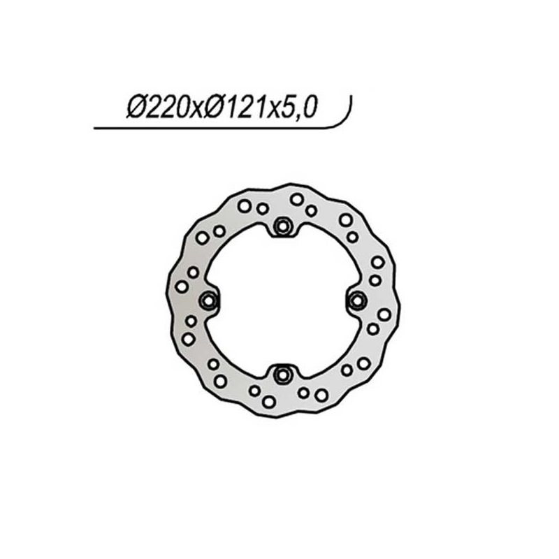 DISCO FRENO POST. HONDA CRF LR Rally ABS 300 21/21