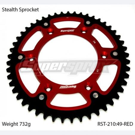 CORONA S STEALTH P520-D49 RED HONDA CRF R (PE07) 450 17/23