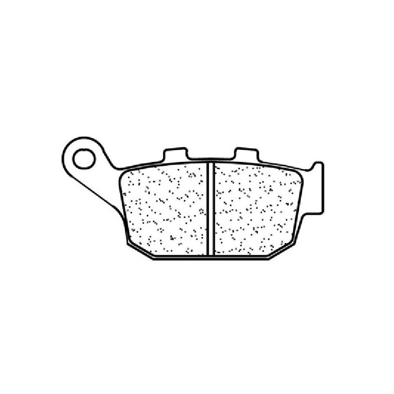 PASTIGLIA FRENO POST. HONDA CB FA ABS (PC45B/PC58A/PC63A) 500 13/22