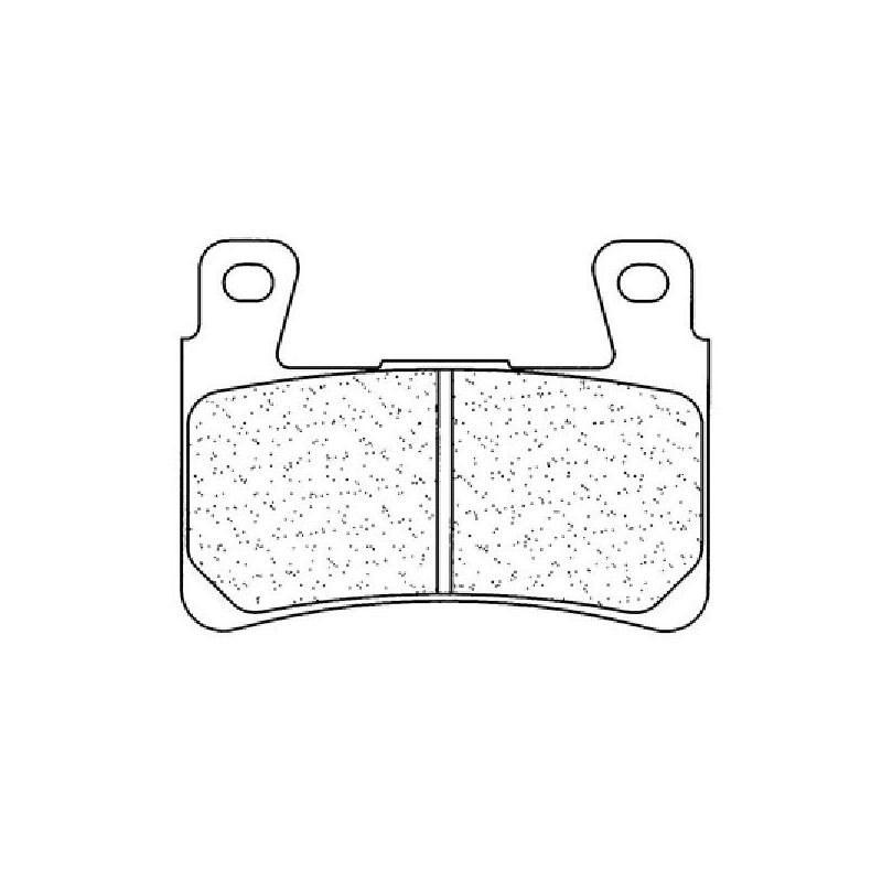 PASTIGLIA FRENO ANT. DX-SX HONDA CBR F 600 99/00