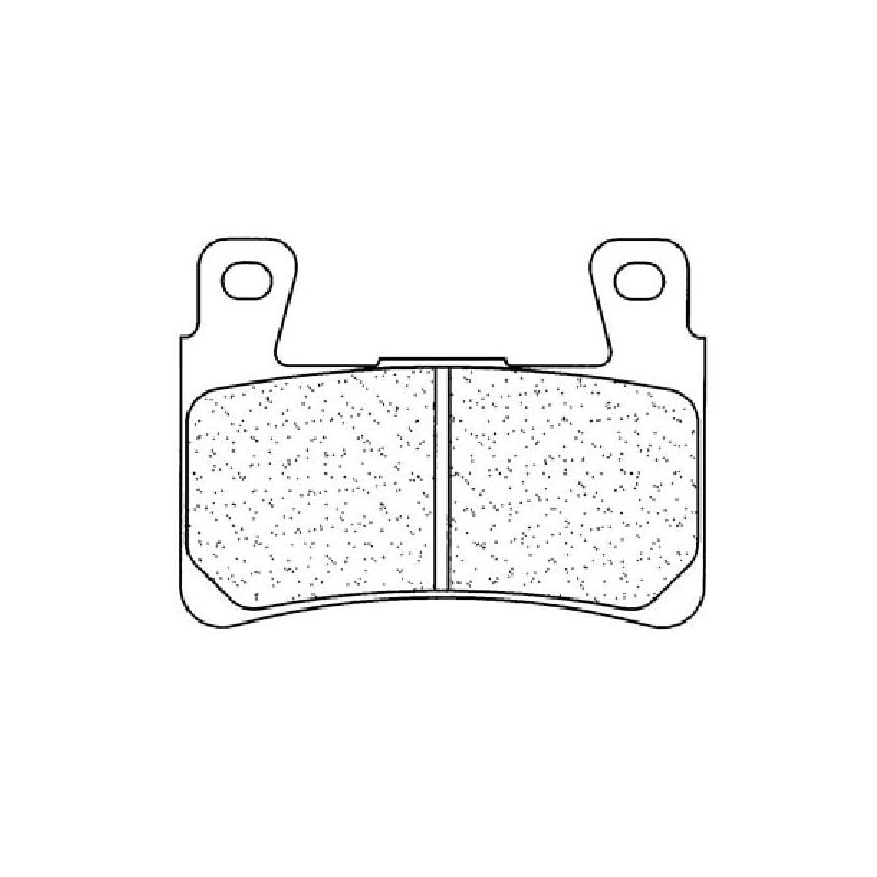 PASTIGLIA FRENO ANT. DX-SX HONDA CBR F 600 99/00
