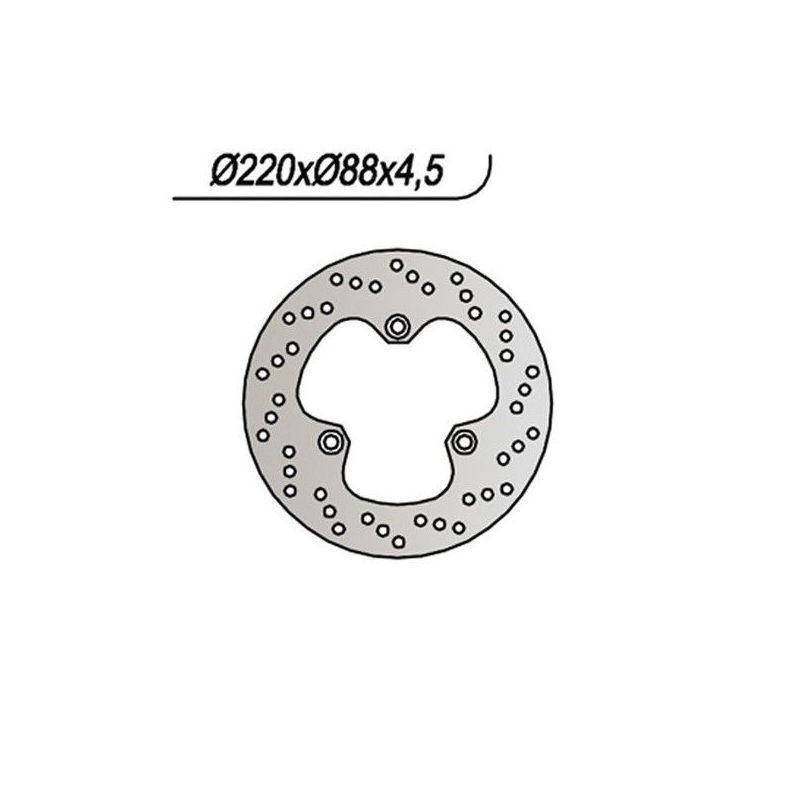 DISCO FRENO POST. HONDA CBR F 600 87/90