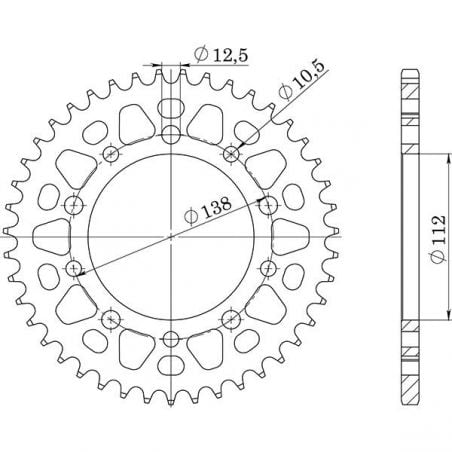 CORONA S AC P520-D38 HONDA NSS Forza DCT ABS E5 750 21/22