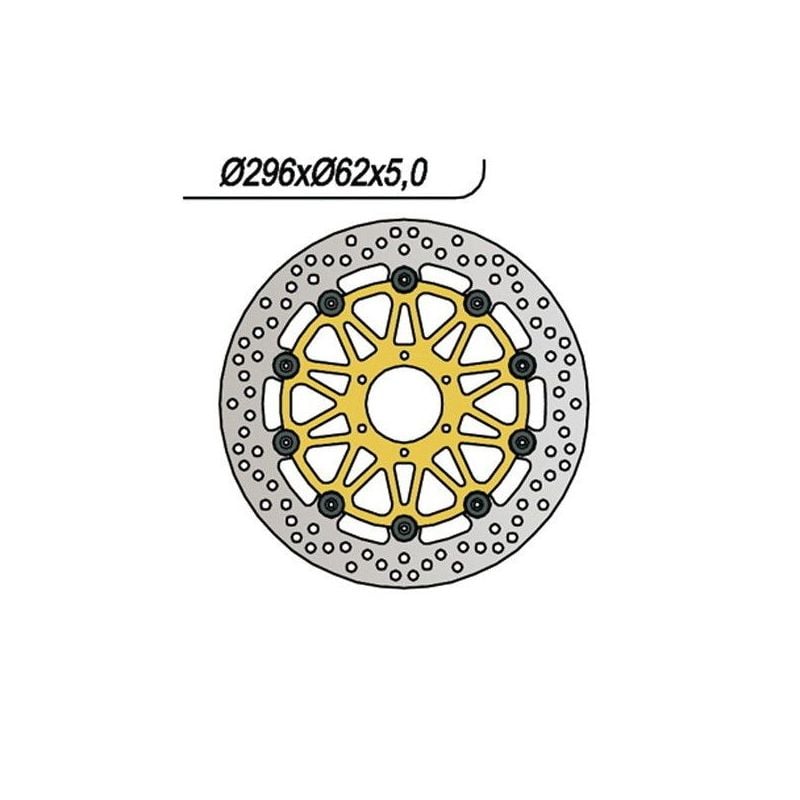 DISCO FRENO ANT. DX-SX HONDA VFR / VFR VTEC / VFR A / VFR A VTEC 800 02/10