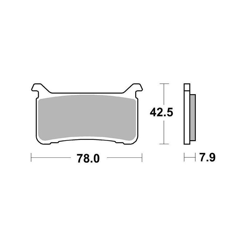 PASTIGLIA FRENO ANT. HONDA CMX REBEL DCT ABS 1100 21/23