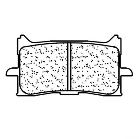 PASTIGLIA FRENO ANT. DX-SX HONDA NT DCT ABS 1100 22/22