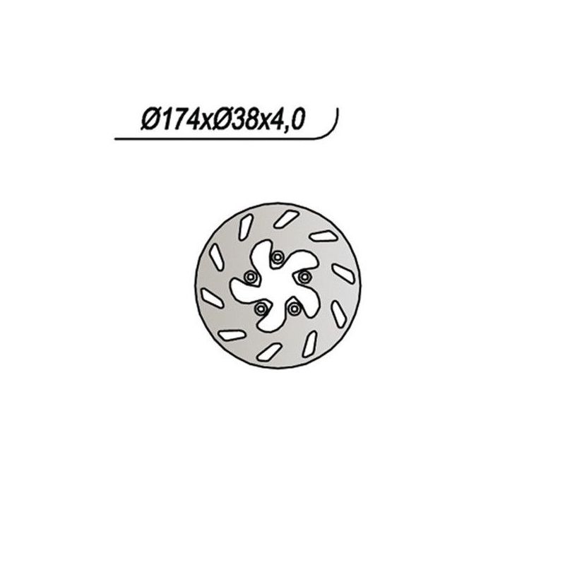 DISCO FRENO ANT. ITALJET Dragster 50 97/03