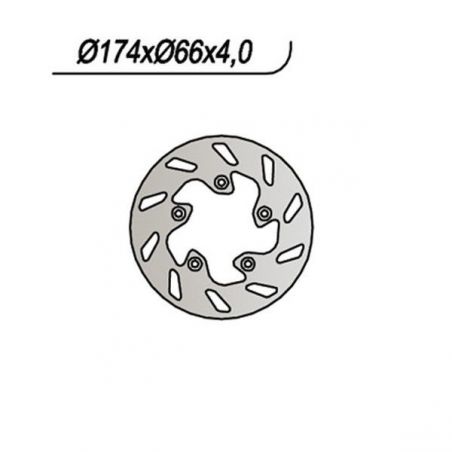 DISCO FRENO POST. ITALJET Formula DD/DT 50 97/03