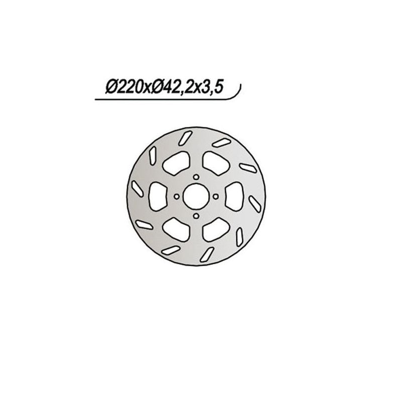 DISCO FRENO ANT. ITALJET Torpedo 2T 50 97/03