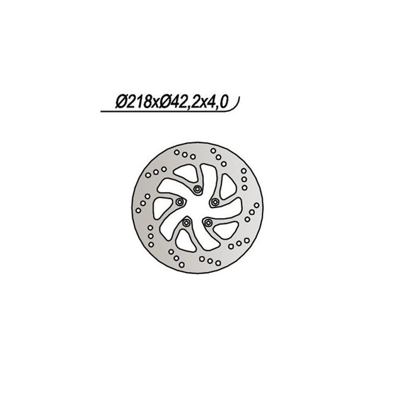 DISCO FRENO ANT. ITALJET Millenium 2T 100 00/02