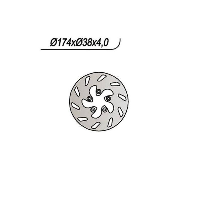 DISCO FRENO ANT. ITALJET Dragster 125 99/00