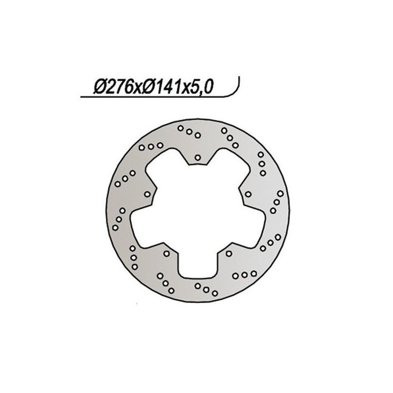 DISCO FRENO ANT. ITALJET SC 500 01/01
