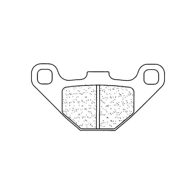PASTIGLIA FRENO ANT. KAWASAKI KLR A 600 84/84