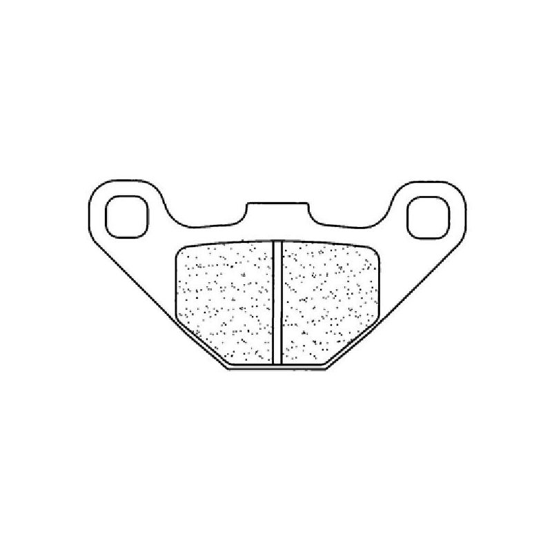 PASTIGLIA FRENO ANT. KAWASAKI KLR A 600 84/84