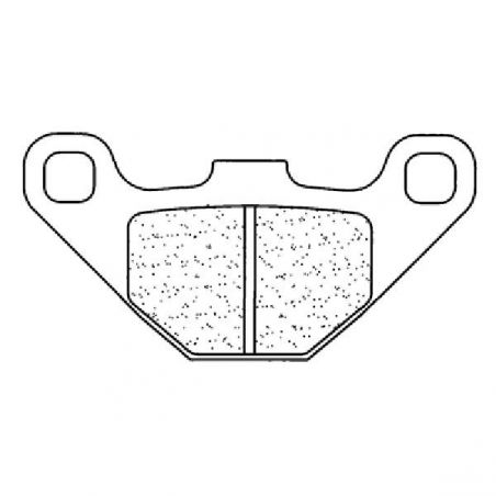 PASTIGLIA FRENO ANT. KAWASAKI KLR A 600 84/84