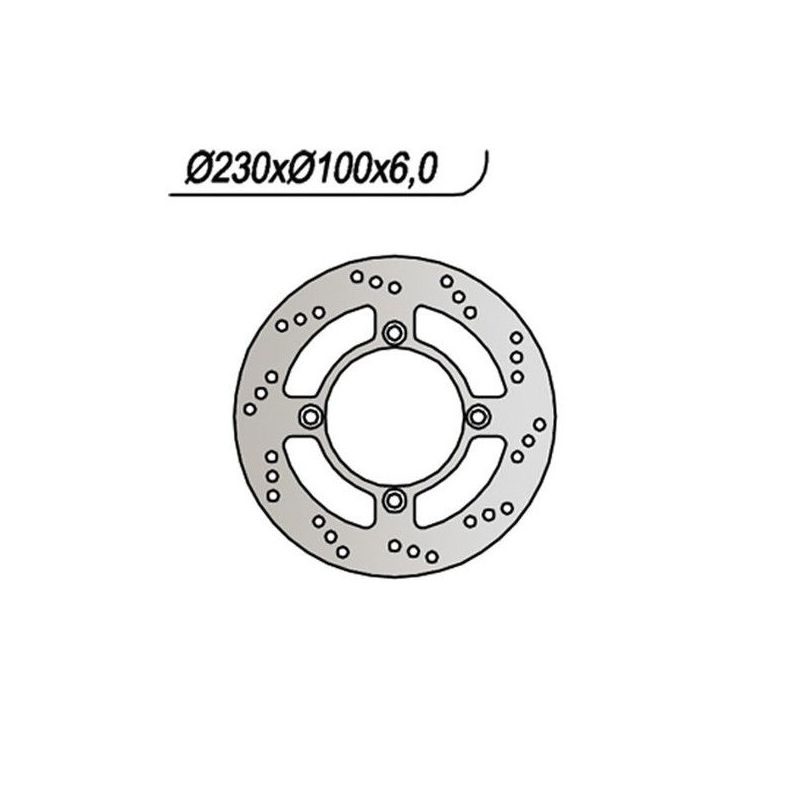 DISCO FRENO POST. KAWASAKI ZZR 600 90/92