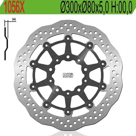 DISCO FRENO ANT. DX-SX KAWASAKI Ninja ZX-6R 636 05/06