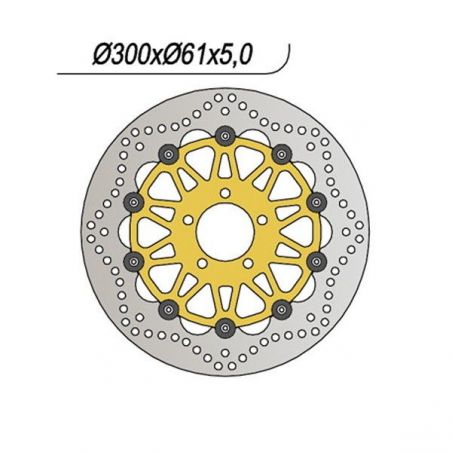 DISCO FRENO ANT. DX-SX KAWASAKI Ninja ZX-6R 636 02/02