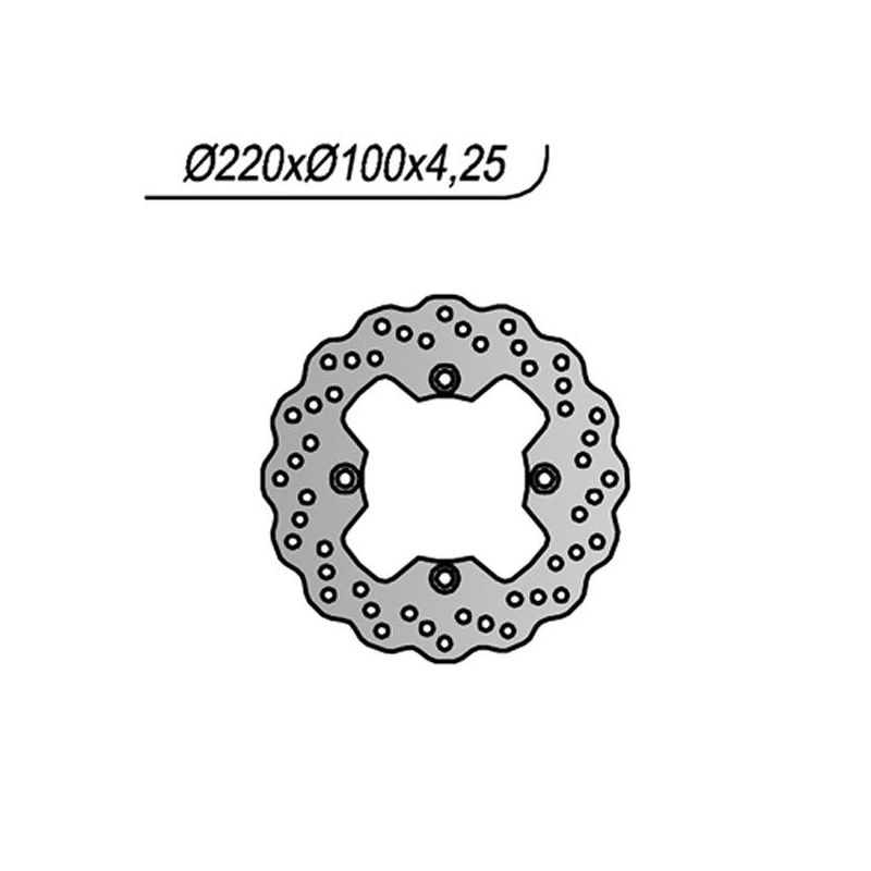 DISCO FRENO POST. KAWASAKI Ninja ZX-6R 636 19/22