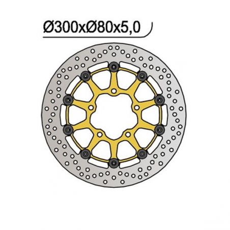 DISCO FRENO ANT. DX-SX KAWASAKI KLE B-D Versys ABS 650 07/14
