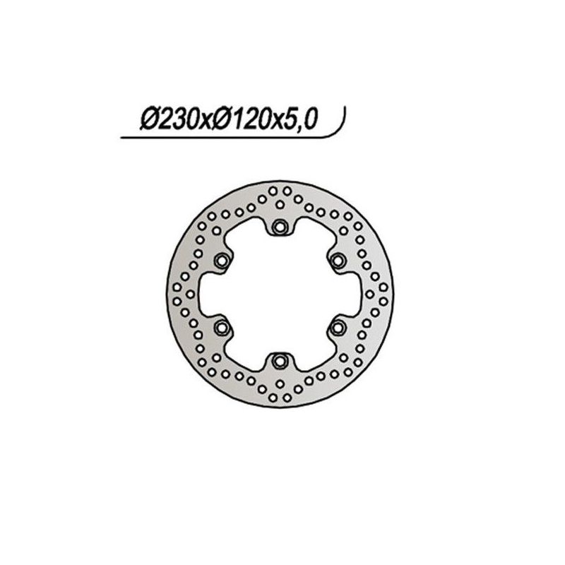 DISCO FRENO POST. KAWASAKI KLR 650 87/97