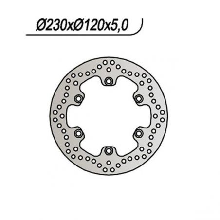 DISCO FRENO POST. KAWASAKI KLR 650 87/97
