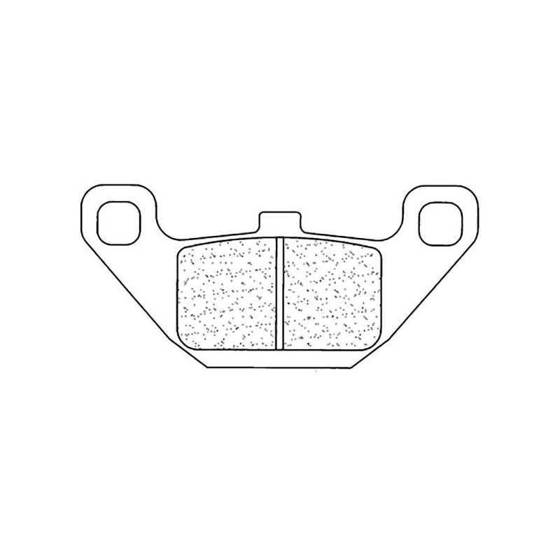 PASTIGLIA FRENO POST. KAWASAKI GPZ R Ninja 900 84/89