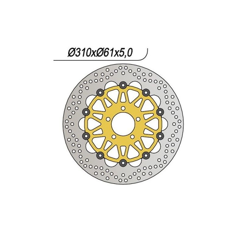 DISCO FRENO ANT. DX-SX KAWASAKI ZX9R Ninja 900 00/01