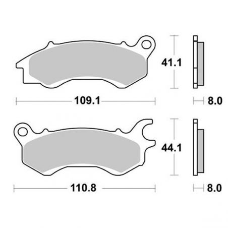 PASTIGLIA FRENO ANT. KL Brera 300 21/23