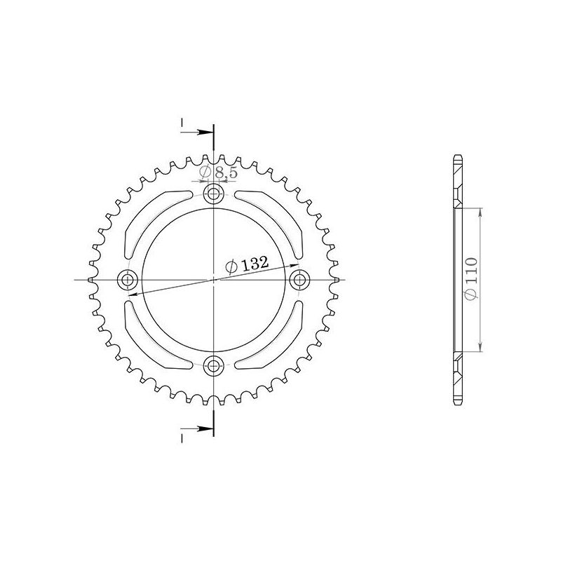 CORONA S AC P428-D49 KTM SX 19/16 85 18/23