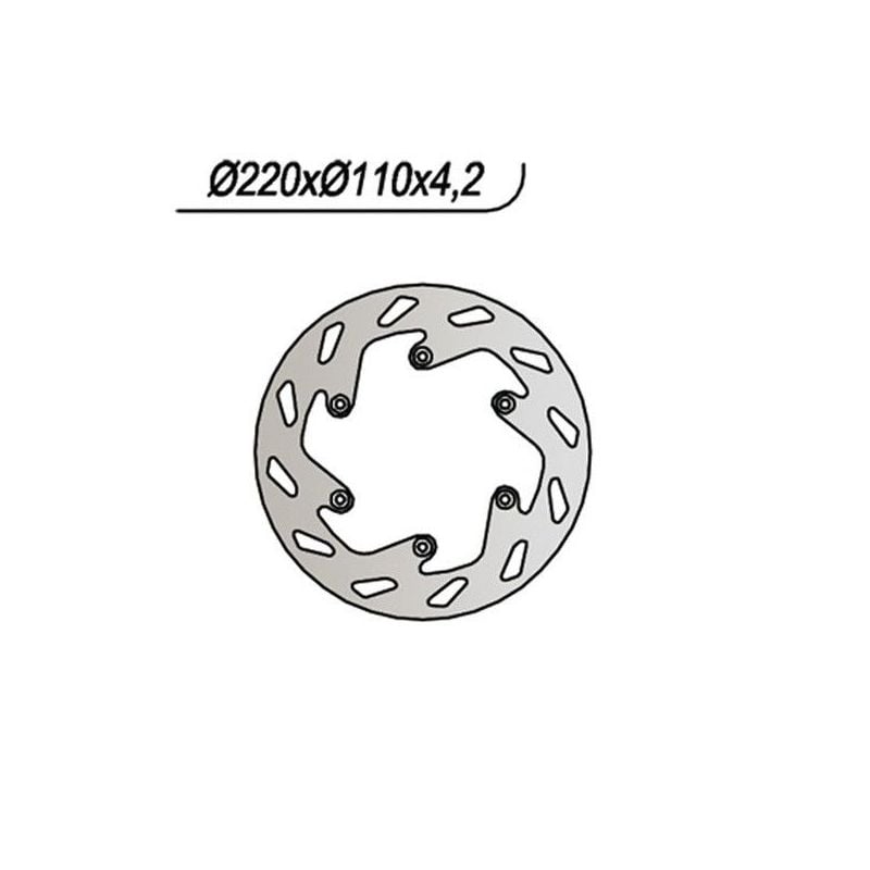 DISCO FRENO POST. SX KTM MX 125 88/93