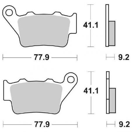 PASTIGLIA FRENO POST. KTM SMC R 4T 690 12/23