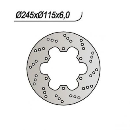 DISCO FRENO POST. LAVERDA Sport/Formula 650 95/01