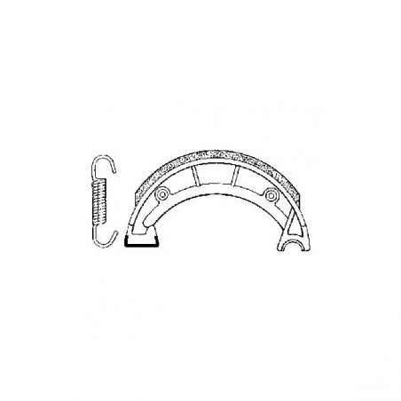 CEPPI FRENO POST. MALANCA Mark 125 85/85