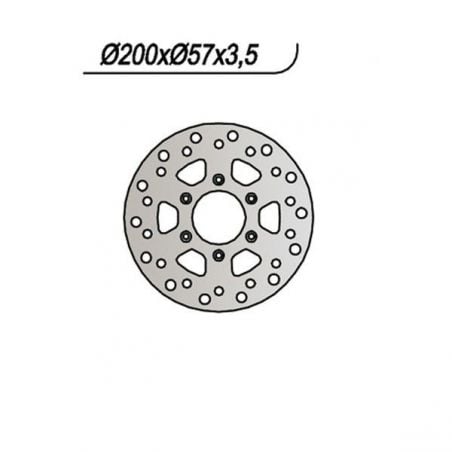 DISCO FRENO POST. MOTOR HISPANIA City 50 03/03
