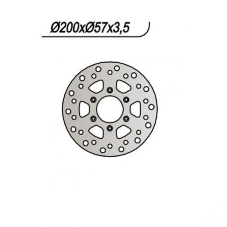 DISCO FRENO POST. MOTOR HISPANIA City 50 03/03