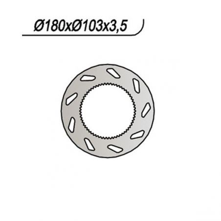 DISCO FRENO POST. MOTOR HISPANIA Furia Supermotard 50 97/01