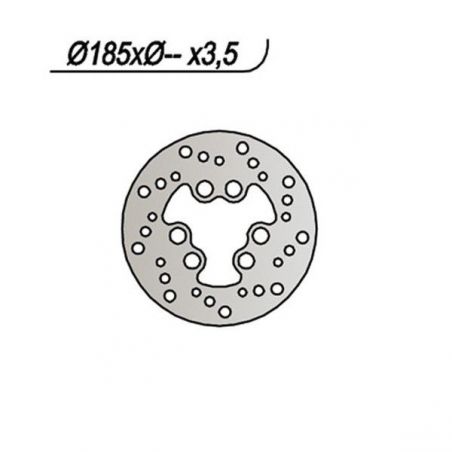 DISCO FRENO POST. MOTOR HISPANIA Rolling Bull 50 97/97