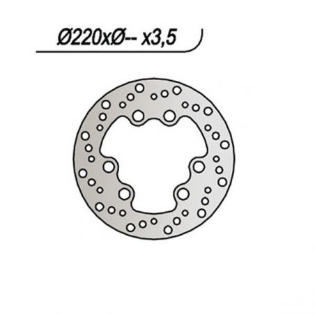 DISCO FRENO ANT. MOTOR HISPANIA Rolling Bull 50 97/97