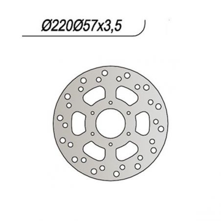 DISCO FRENO POST. MOTOR HISPANIA RX Super Racing 125 03/03