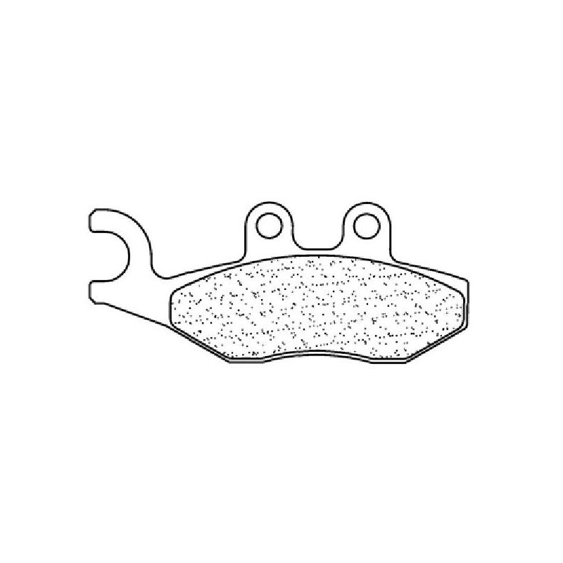 PASTIGLIA FRENO ANT. PIAGGIO NRG POWER H2o NO ABS E4 50 18/20