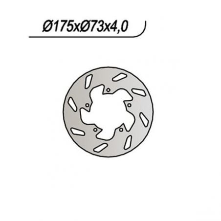 DISCO FRENO POST. PIAGGIO NRG POWER H2o NO ABS E4 50 18/20