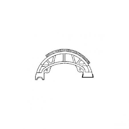 CEPPI FRENO POST. PIAGGIO Zip 4T E4/E5 50 18/21