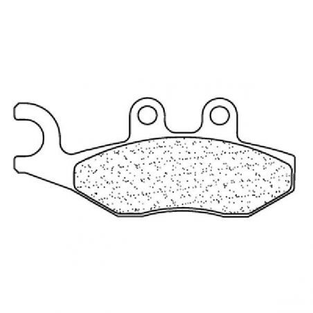 PASTIGLIA FRENO ANT. PIAGGIO FLY 4T 100 05/09