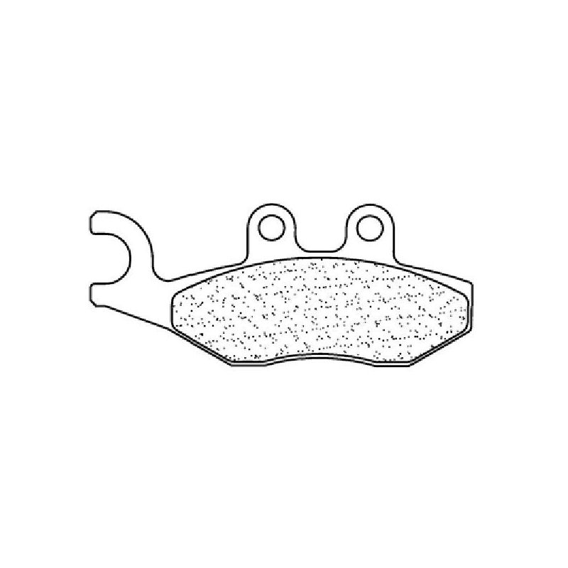 PASTIGLIA FRENO POST. PIAGGIO Beverly Rst E3 4T-4V 125 10/15