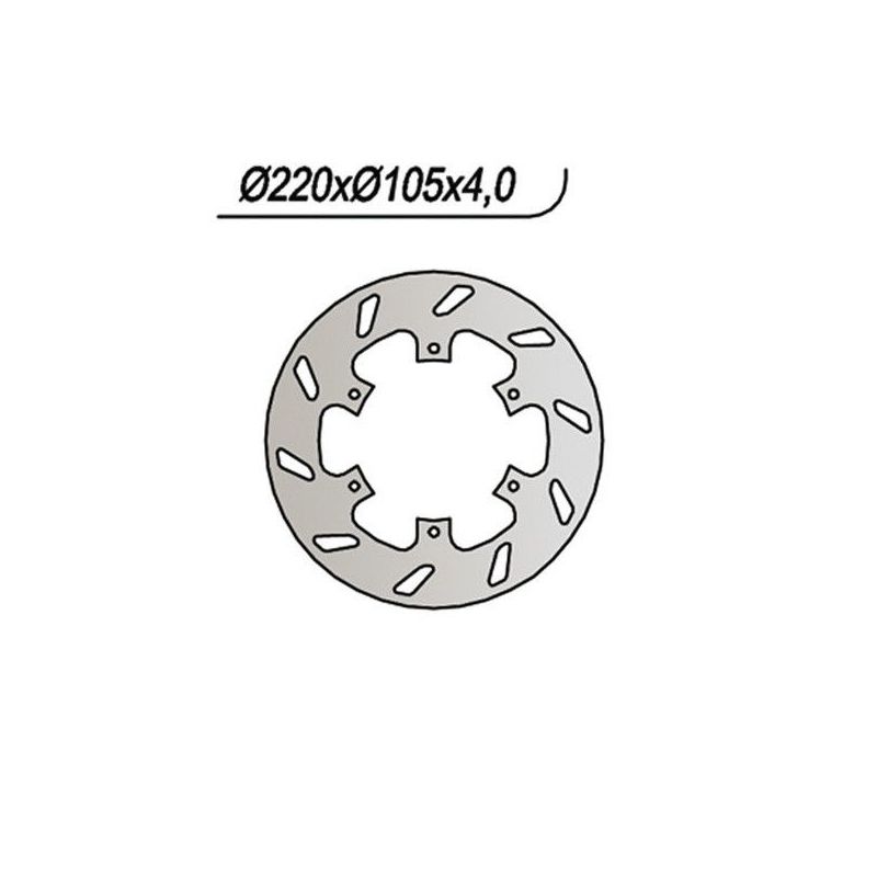 DISCO FRENO ANT. PIAGGIO Liberty 4T E3 Delivery - SINGLE 125 07/15