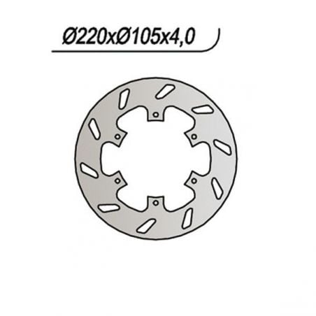 DISCO FRENO ANT. PIAGGIO Liberty 4T E3 Delivery - SINGLE 125 07/15